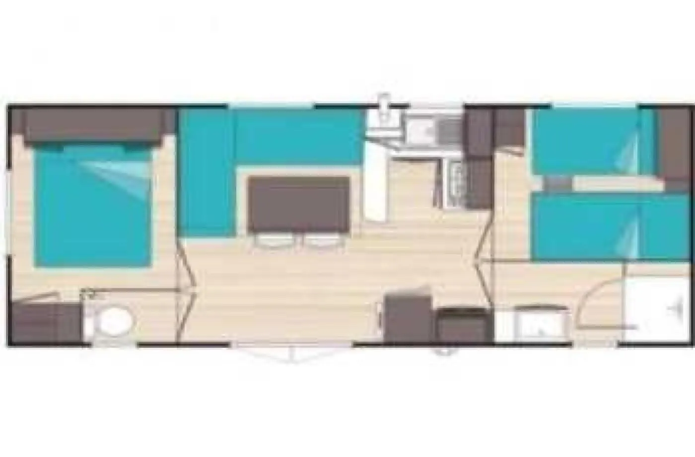 Holiday home Mobilhome 4 Etoiles - Piscine - Eeee0I Saint-Jeannet  France